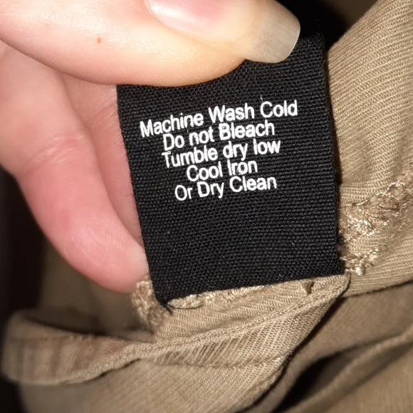 MONROW Utility Jumpsuit Revolve Olive Green Khaki Zip-Up Ankle Jogger Style M - Picture 5 of 10